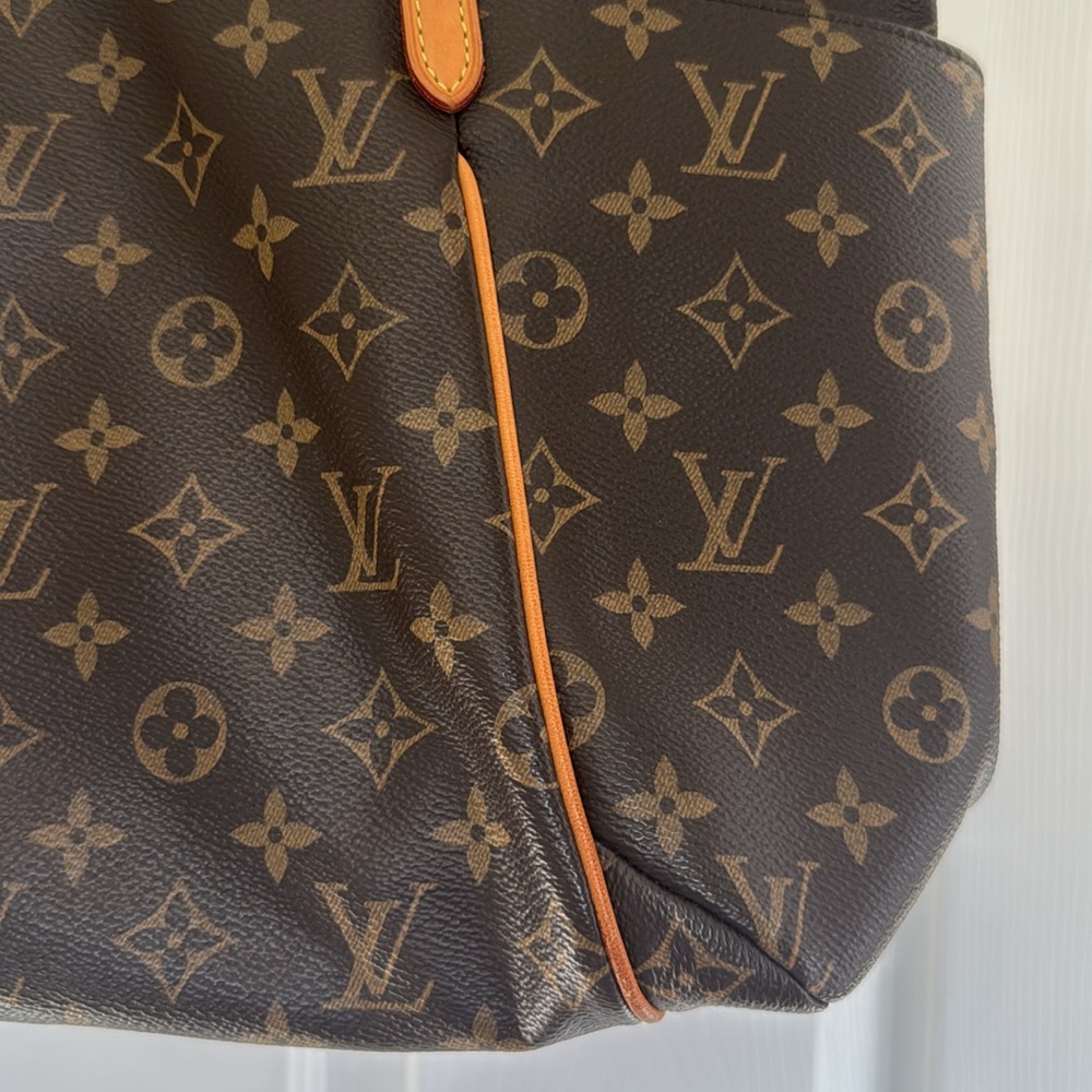 Louis Vuitton Brown Monogram Tote Bag - Picture 2 of 5